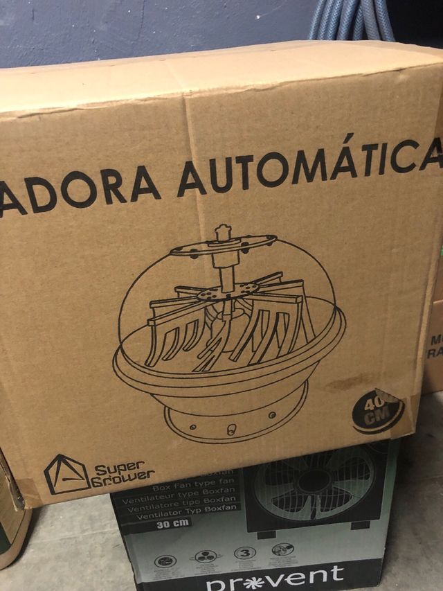 Peladora de hojas automática 40cm