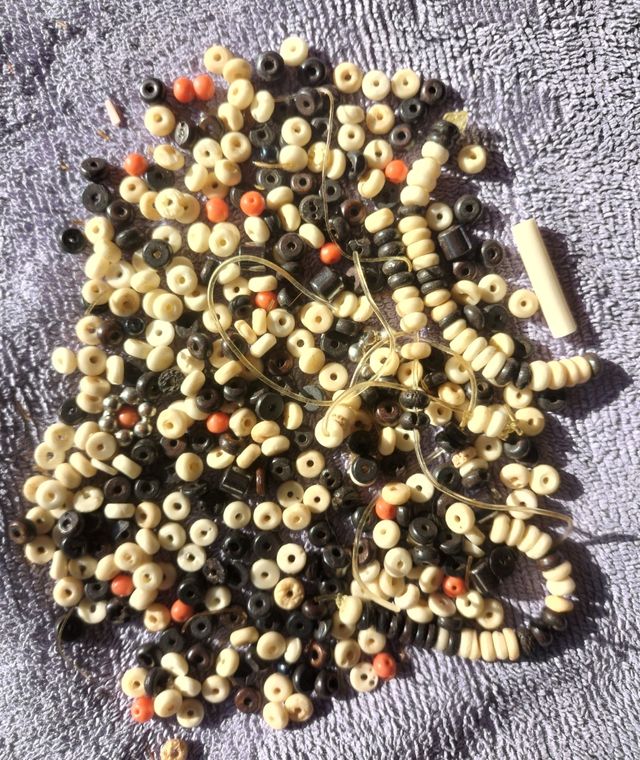 Osso 5 Ciondolo e 150 perline