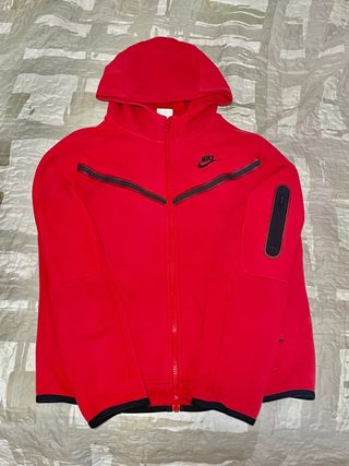 Sudadera Nike Tech Fleece roja