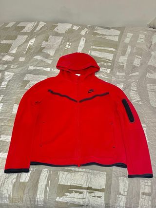 Sudadera Nike Tech Fleece roja