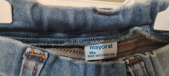 Vaqueros niña Mayoral 18 meses
