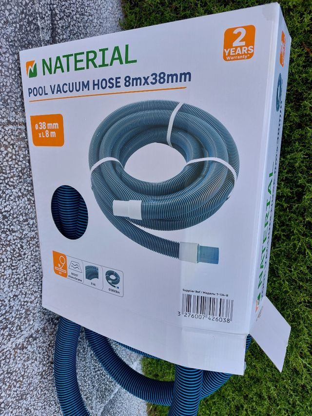 Manguera aspiradora piscina NATERIAL 8x38mm