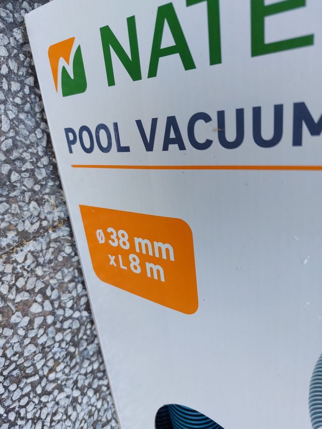 Manguera aspiradora piscina NATERIAL 8x38mm
