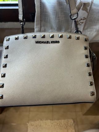 MICHAEL KORS Tracolla Beige