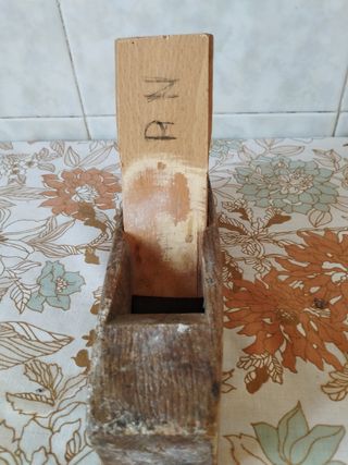 Cepillo carpintero antiguo