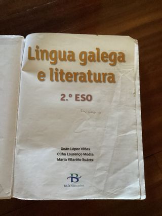 Lingua galega e literatura 2º ESO. LOMCE