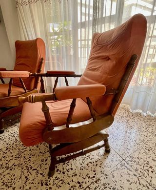 Sillones mecedora. 2uds.