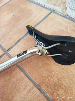 Sillín bici Aurora + tija Zoom