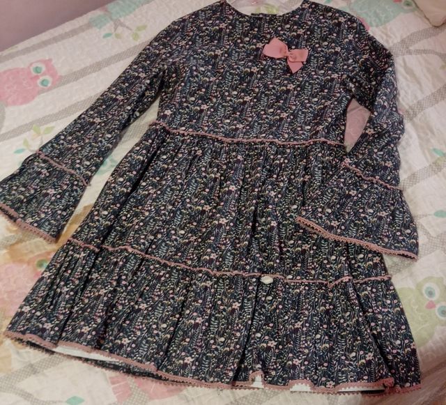 Vestido niña floral - Talla 10/12