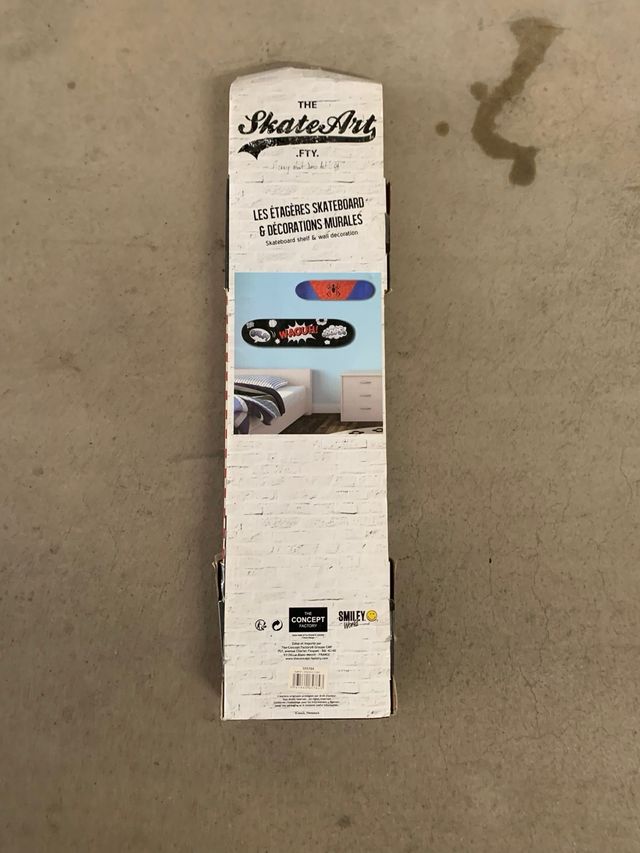 Mensola Skateboard Skate Art