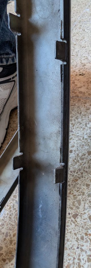 2 Molduras parachoques delantero BMW E39