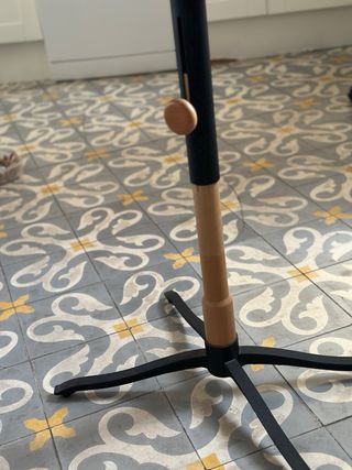 Mesa ordenador abatible madera