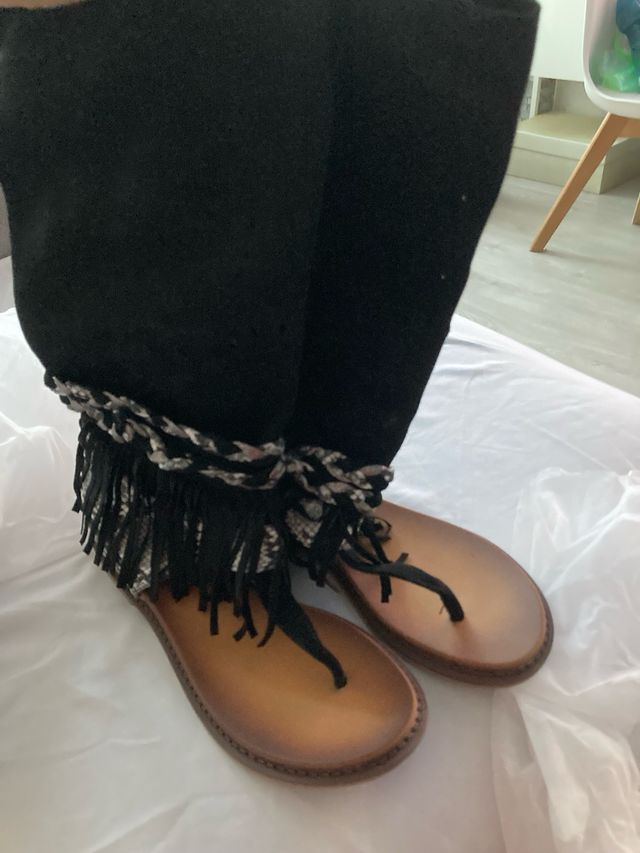 Sandalias planas indian