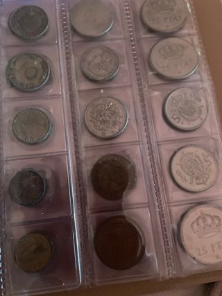Billetes y monedas  antiguos 