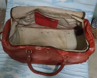 Bolso Piel Auténtica Vintage