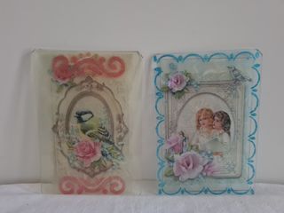 Quadri vetro decorativi - 2 pezzi