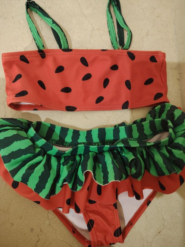 Bikini niña sandía 24-36 meses