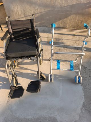 SUPER OFERTÓN...
SILLA RUEDAS PLEGABLE CON REGALO.