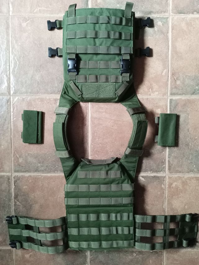 Chaleco táctico portaplacas