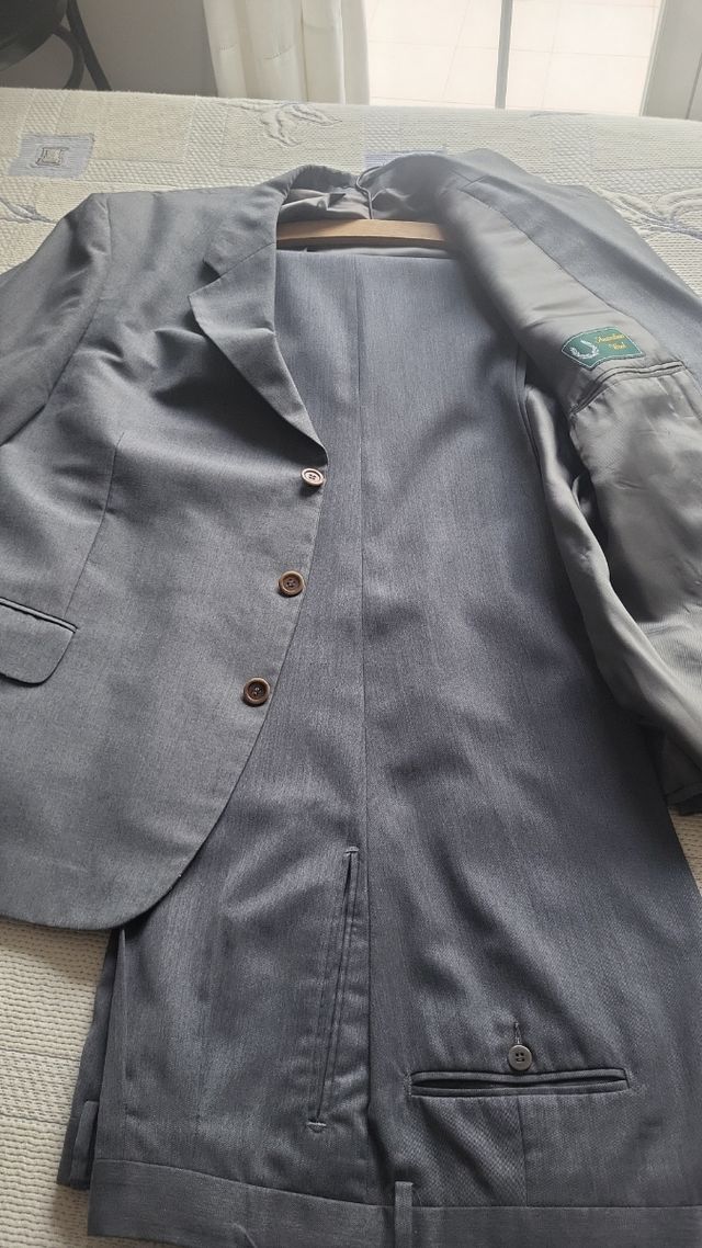 Traje gris hombre talla 50