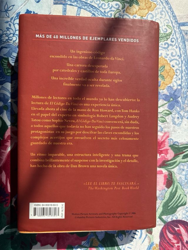 El Código Da Vinci- Dan Brown
