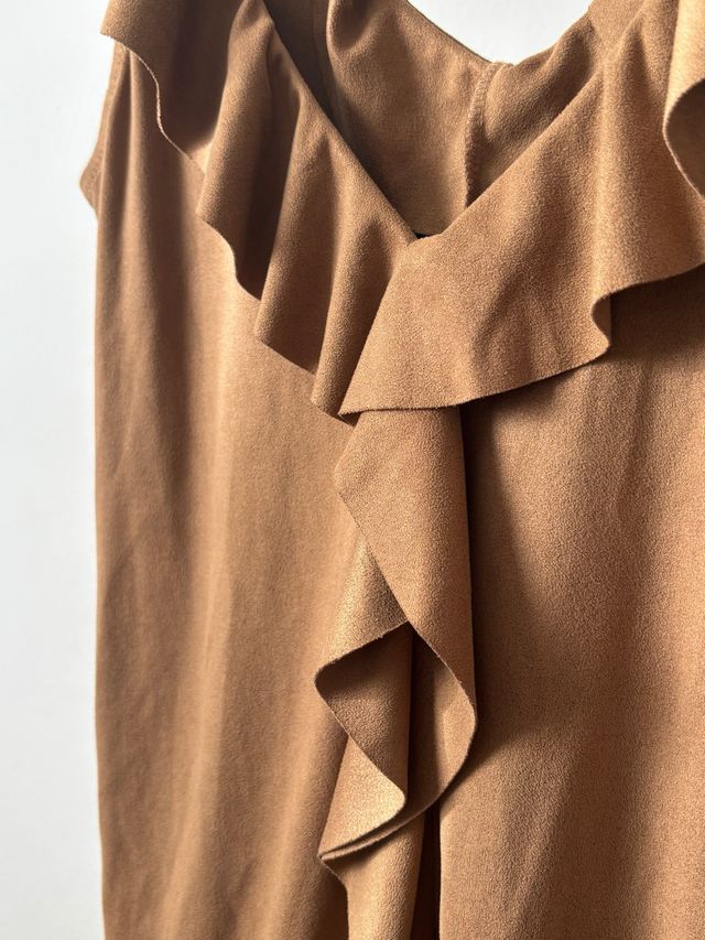 Mono corto marrón Raffaela D Angelo