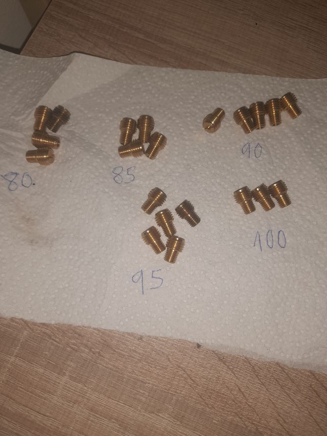 Boquillas Amal: bajas,altas,casquillos,stater,ect