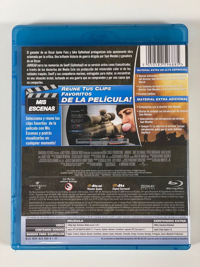 Blu-ray Jarhead: El infierno espera