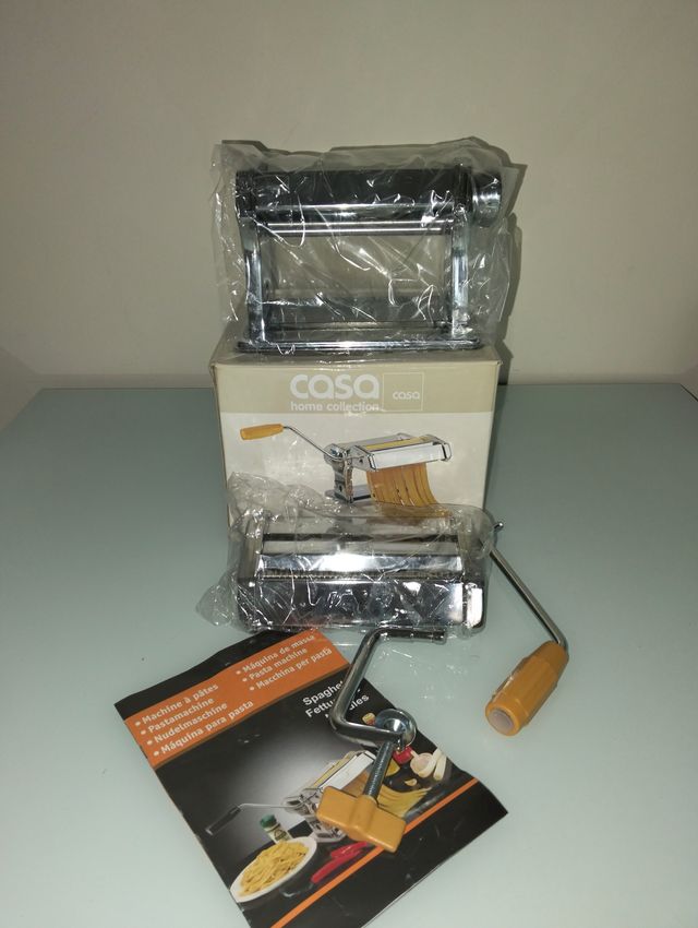 Máquina pasta CASA - Manual y medidor