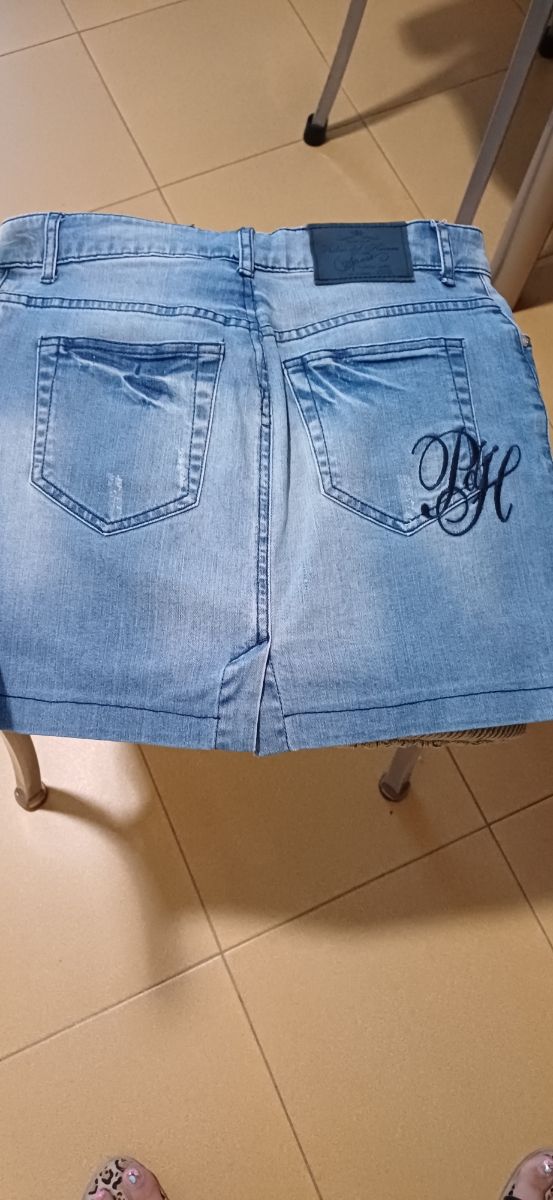 Mini Falda Vaquera Pedro Del Hierro