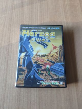 Herzog Zwei Tecnosoft para Sega Mega Drive
