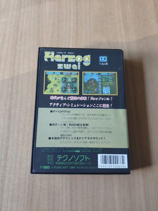 Herzog Zwei Tecnosoft para Sega Mega Drive