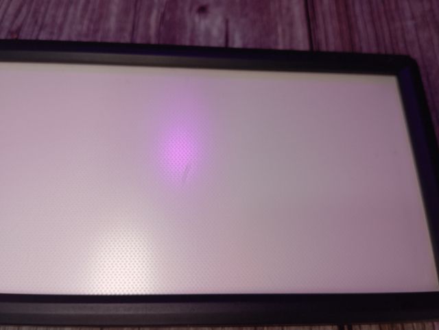 Foco LED blanco y negro