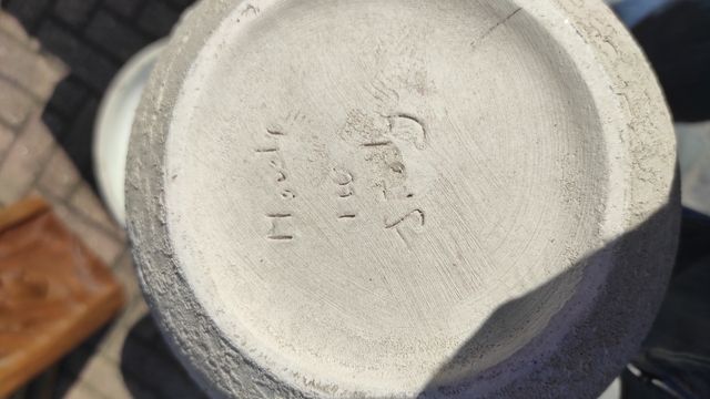 Colonna portavaso ceramica