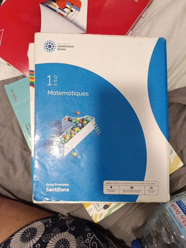 MATEMATIQUES 1 SEC CONSTRUINT MONS