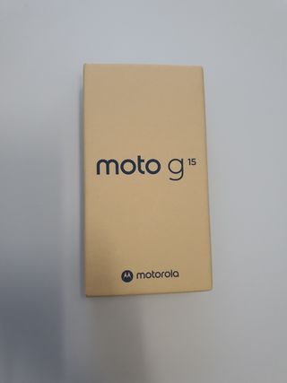 Motorola Moto G15 Gris souris 