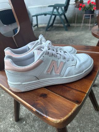 New Balance 574 Scarpe Rosa/Bianche