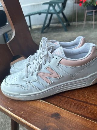 New Balance 574 Scarpe Rosa/Bianche