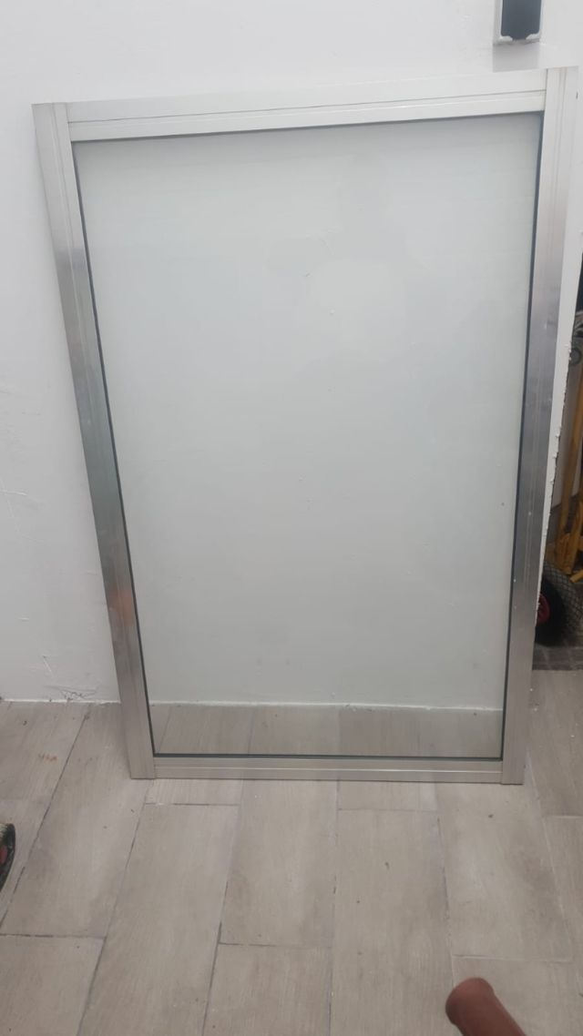 Ventana aluminio usada 4 hojas