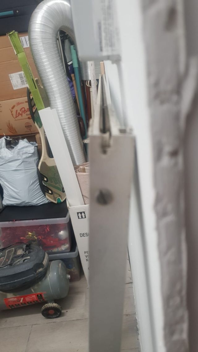 Ventana aluminio usada 4 hojas