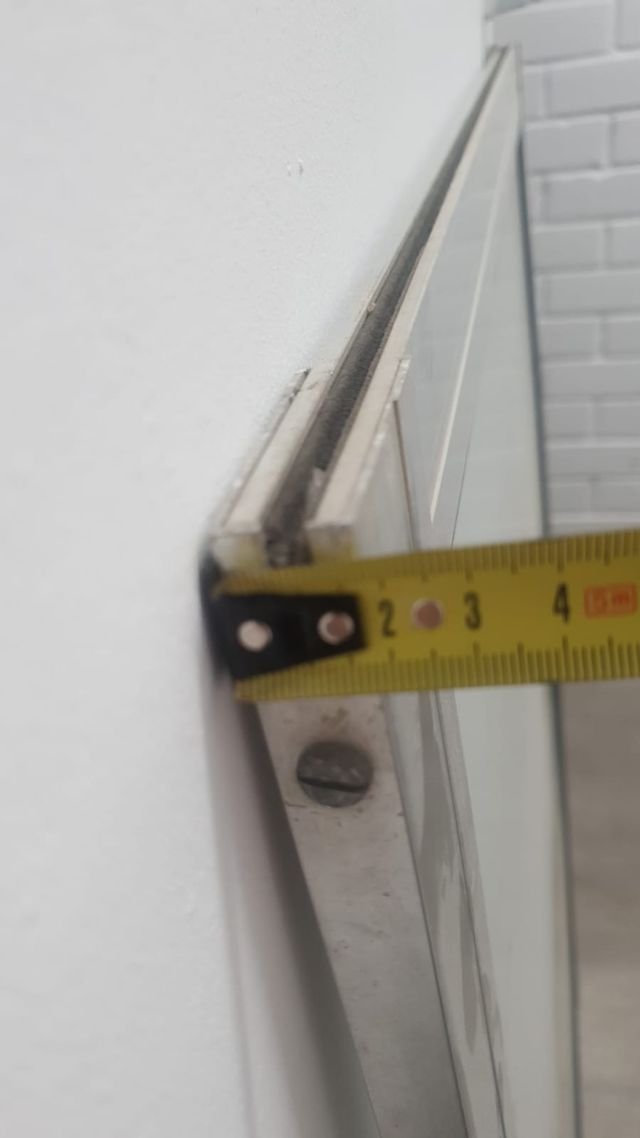 Ventana aluminio usada 4 hojas