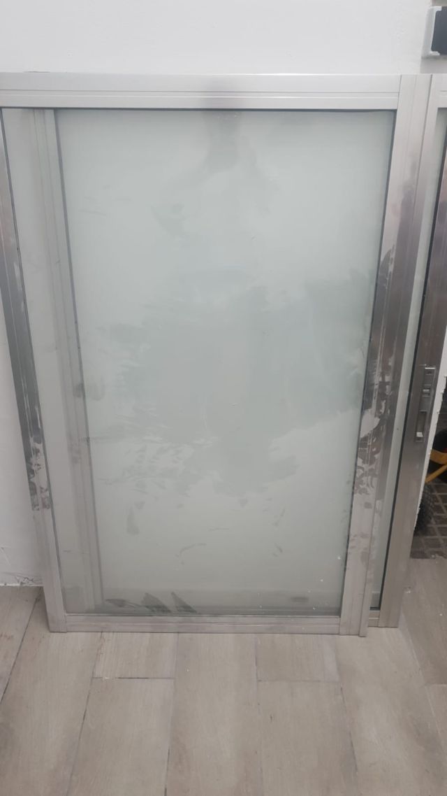 Ventana aluminio usada 4 hojas