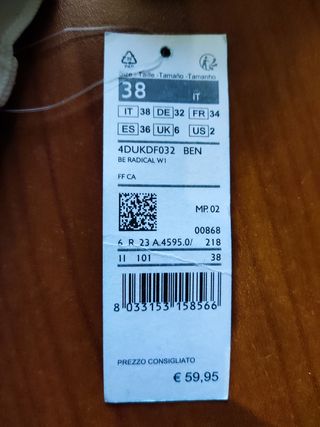 Pantaloni donna Benetton bianchi taglia 38