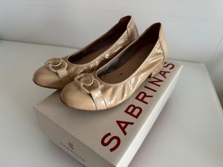 Talla 36 Zapatos Sabrinas beige 