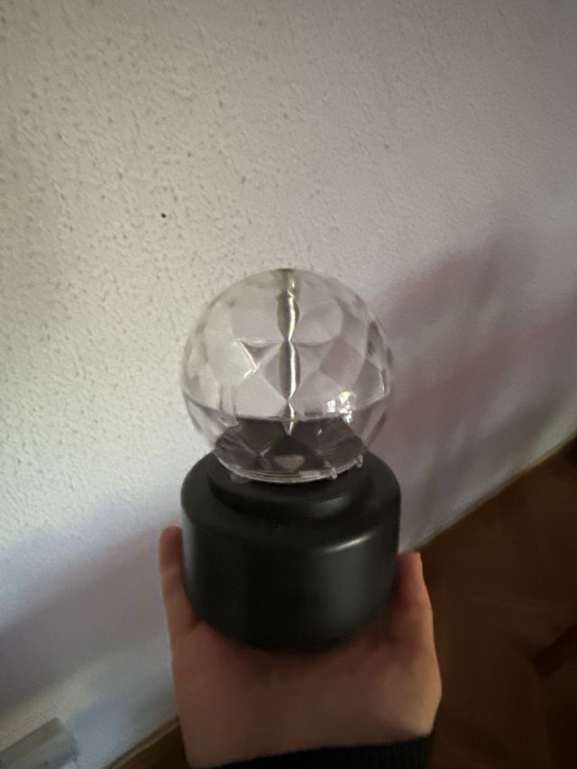 Bola discoteca LED multicolor