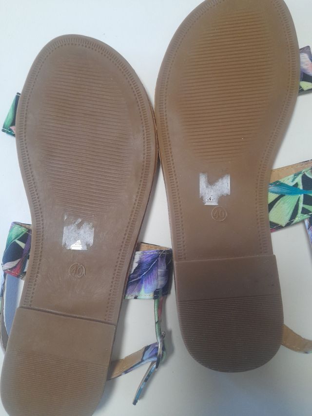 Sandálias Esmara 40 - Multicolor