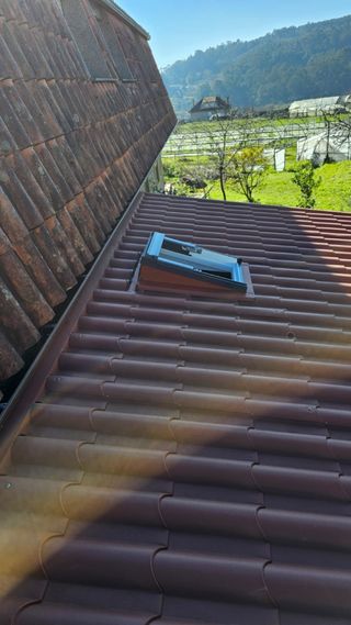 Velux, tejados y canalones
