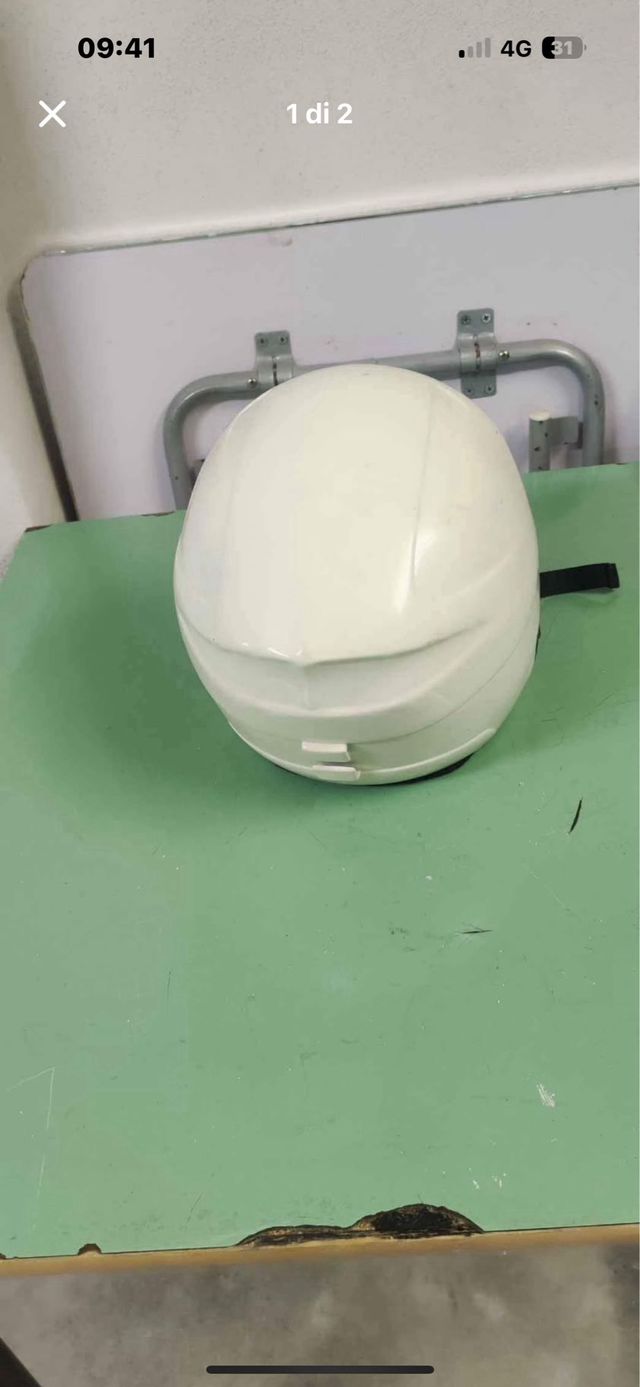 Casco bambino bianco