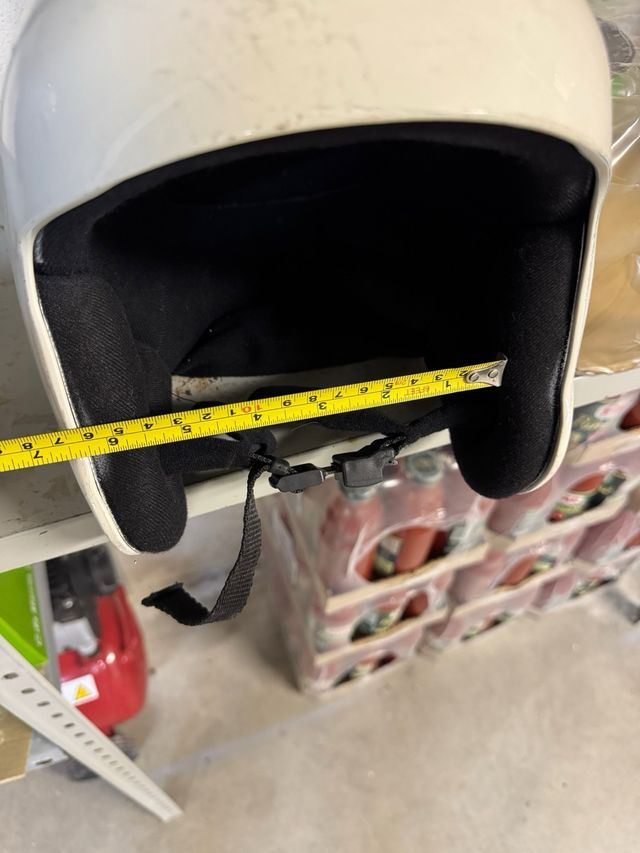 Casco bambino bianco