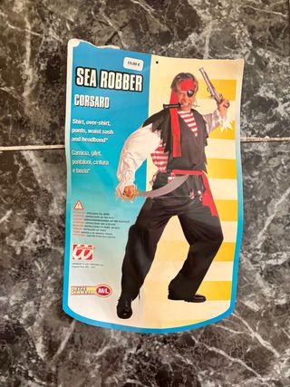 Disfraz pirata Corsario adulto. pareja tengo 2
